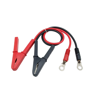 50A/100A大电流线鳄鱼夹子转铜鼻子充电线纯铜蓄电池逆变器电瓶线