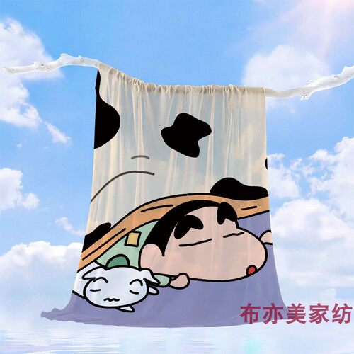 夏季卡通冰天丝毯薄款冰凉被子冰丝透气夏凉被多功能防蚊毯子盖被