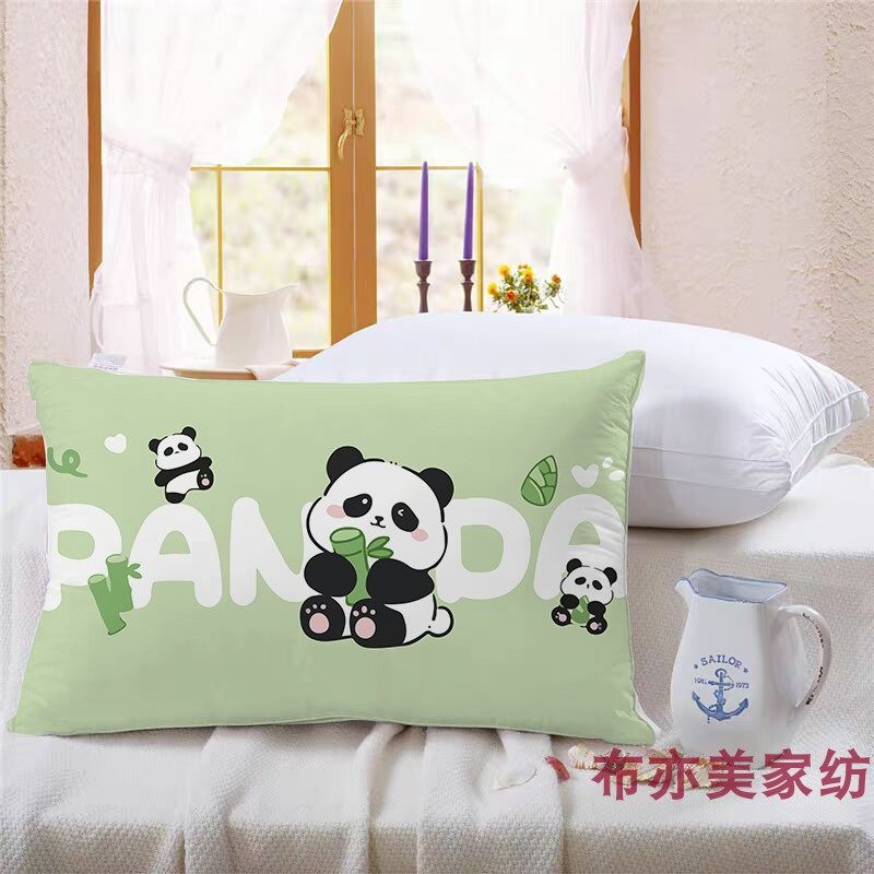卡通宝宝小熊猫枕芯枕套
