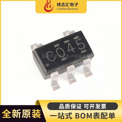 全新原装 SN74LVC1G04DBVR 封装 SOT-23-5  反相器