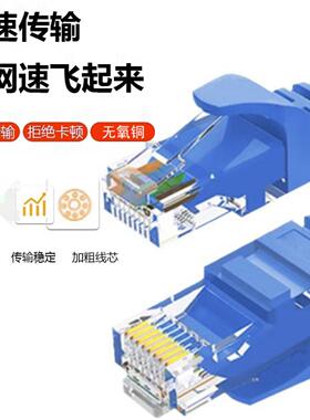 正通飞达千兆6类高速CAT6网线六类机房布线网络跳线双绞线非屏蔽纯铜8芯工程专用1米2米3米5m10米长度可定制