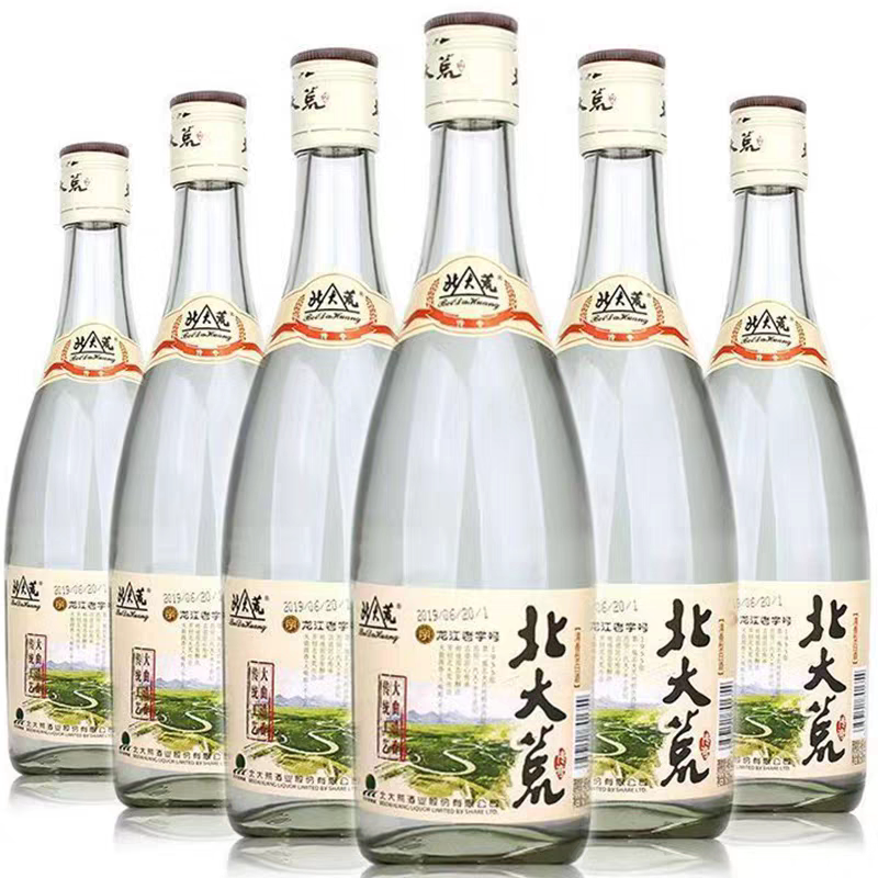 2020年出厂 42度北大荒传奇 500毫升*12瓶 浓香型白酒 纯粮酿造