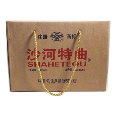 沙河特曲50度500毫升浓香型白酒