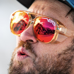 Pit viper飞行员复古骑行偏光太阳眼镜朋克高清防晒墨镜男女通用