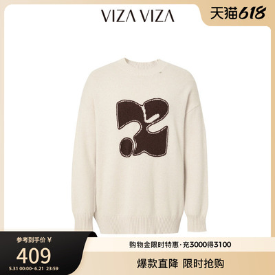 VIZAVIZA商务通勤毛衣