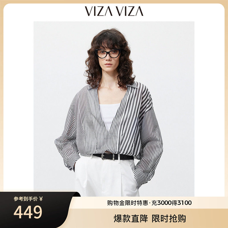 VIZAVIZA商务通勤衬衫图片