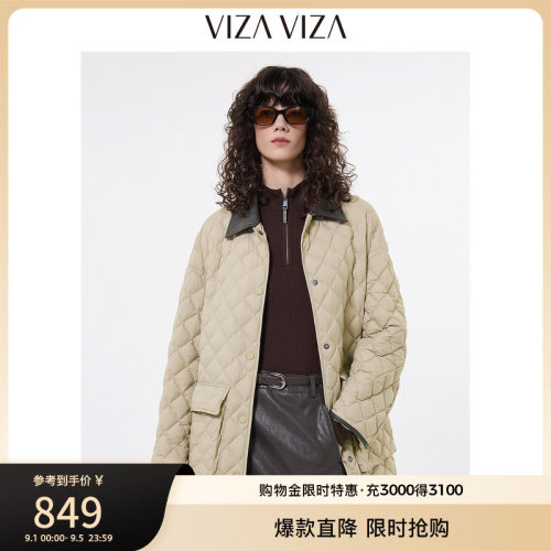 VIZAVIZA商务通勤羽绒服