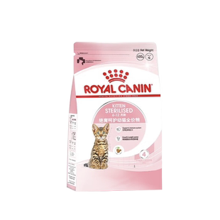 【官方正品】皇家猫粮绝育呵护幼猫粮营养全价呵护泌尿KS34/0.4KG