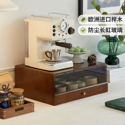 咖啡机置物架桌面水杯收纳杯架