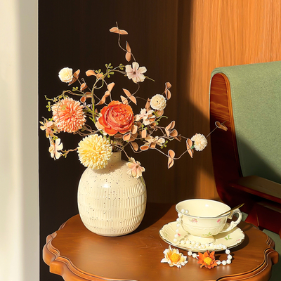 仿真花摆设花艺花束餐桌花摆花