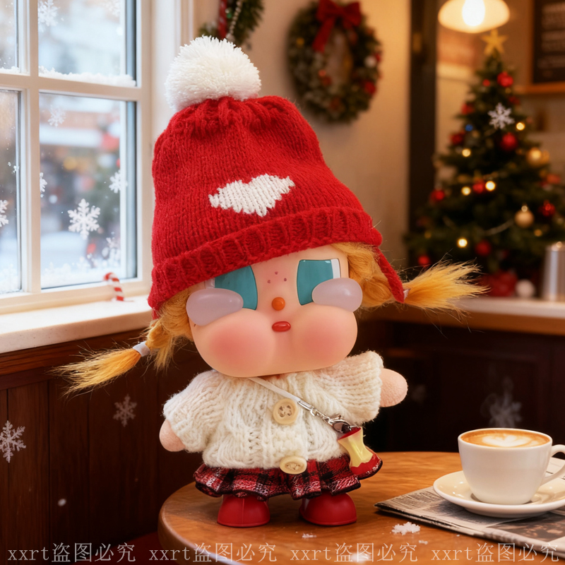 哭娃圣诞衣服娃衣咕噜咕噜冬日