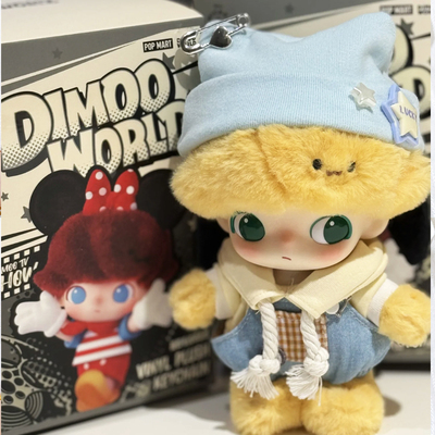 dimoo娃衣搪胶公仔休闲套装