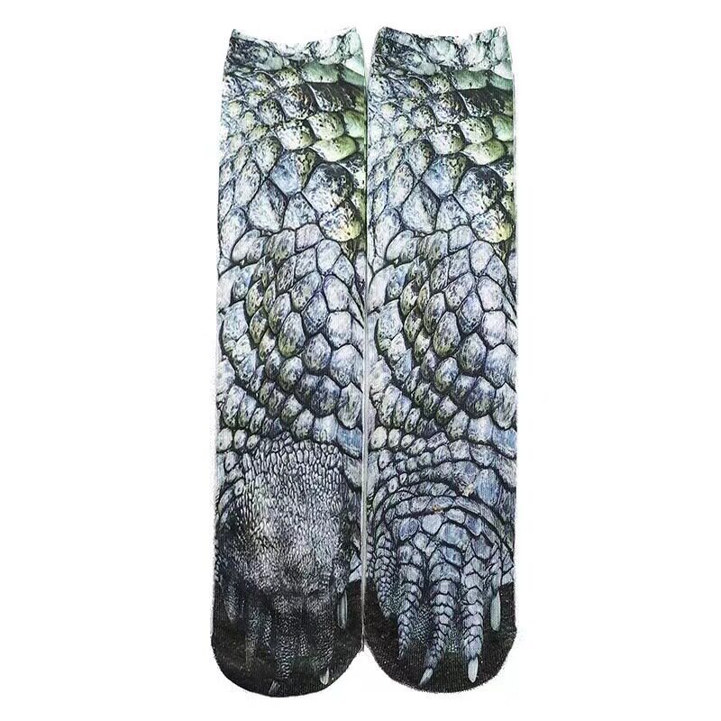 3D simulation cat foot funny socks, creative and personalized fun animal foot socks, dui Dui socks, strange and mischievous claw socks thumbnail 6
