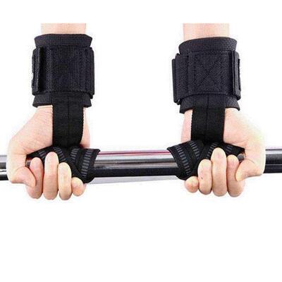 1pair wrap hand wrist glove strap gym training weight lifti