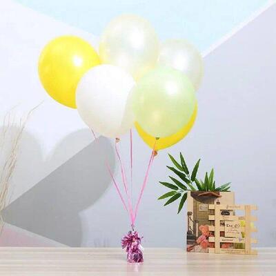 6Pcs Balloon Weights Anti floating Balloon Bs Foil