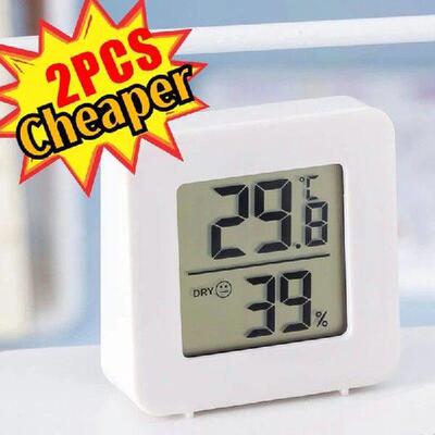 LED Digital Electronic Thermometer Indoor Mini