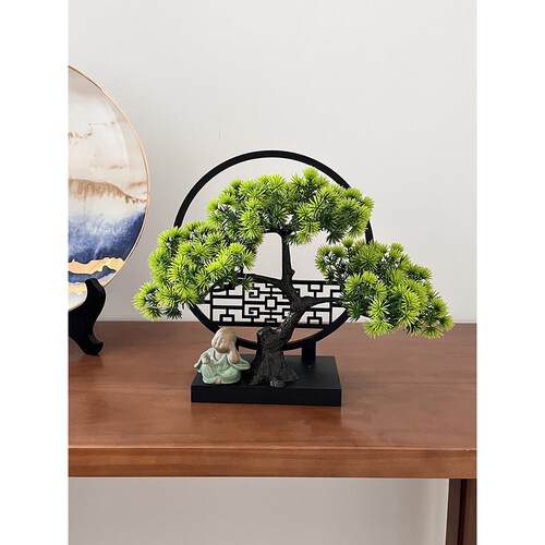 Artificial Plants Bonsai Small Tree Pot Fake Plant Flowers P