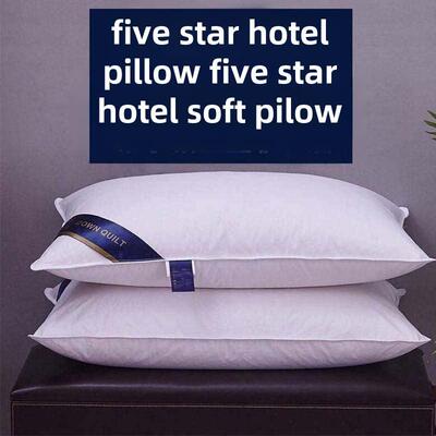 Hotel pillow five-star bed soft pillows core 软酒店枕芯枕头