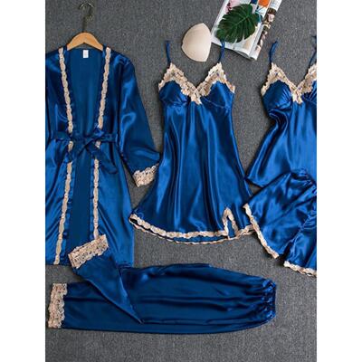 Sleepwear sexy suspender sleepwear thin home clothing 睡衣女