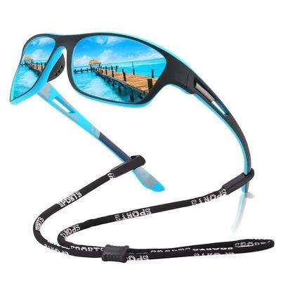 Fashion Polarized Sports Sunglasses With Chain Men Women Bra