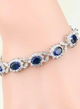 Fashionable and Exquisite Crystal Gemstone Bracelet Temperam