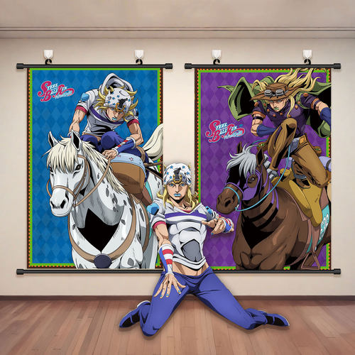 JOJO7飙马野郎挂画海报