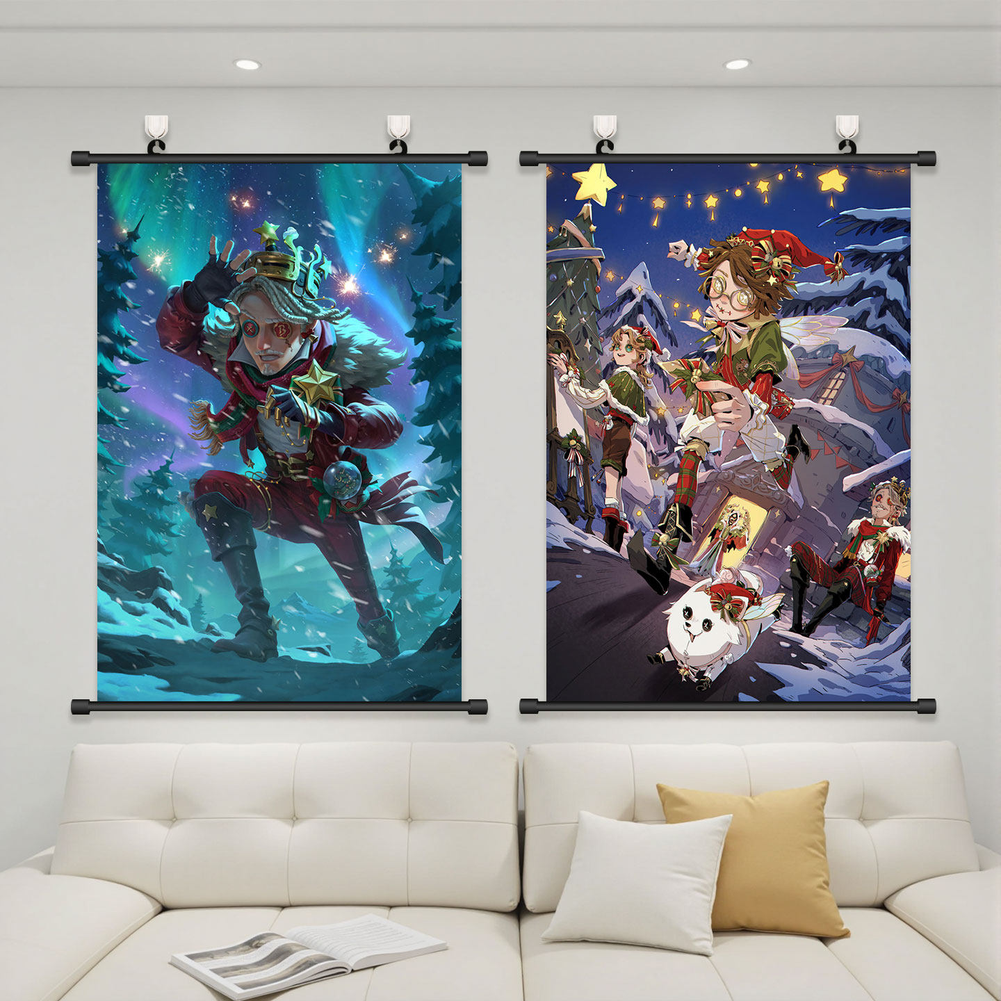 第五人格圣诞挂画邮差大副海报