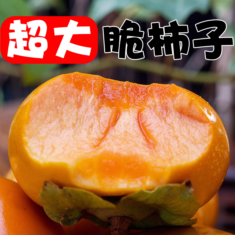 云南保山巧克力脆皮柿子新鲜