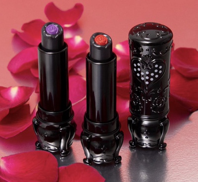 ANNASUI安娜苏摩登黑双色唇膏口红滋润显色持久