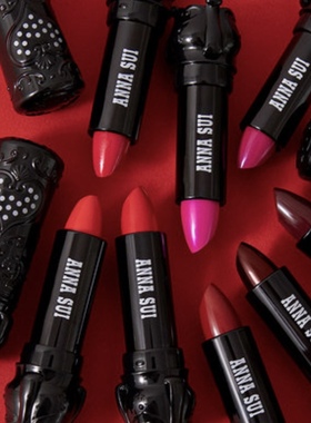 Annasui安娜苏摩登黑印记唇膏持久滋润口红 此链接都是红色系列！