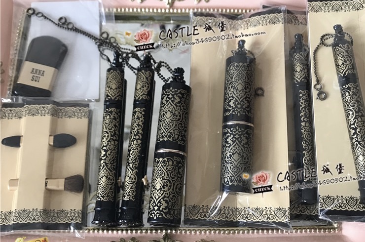 Anna Sui安娜苏魔幻魅影化妆扫系列伸缩胭脂扫腮红刷眼影刷唇刷