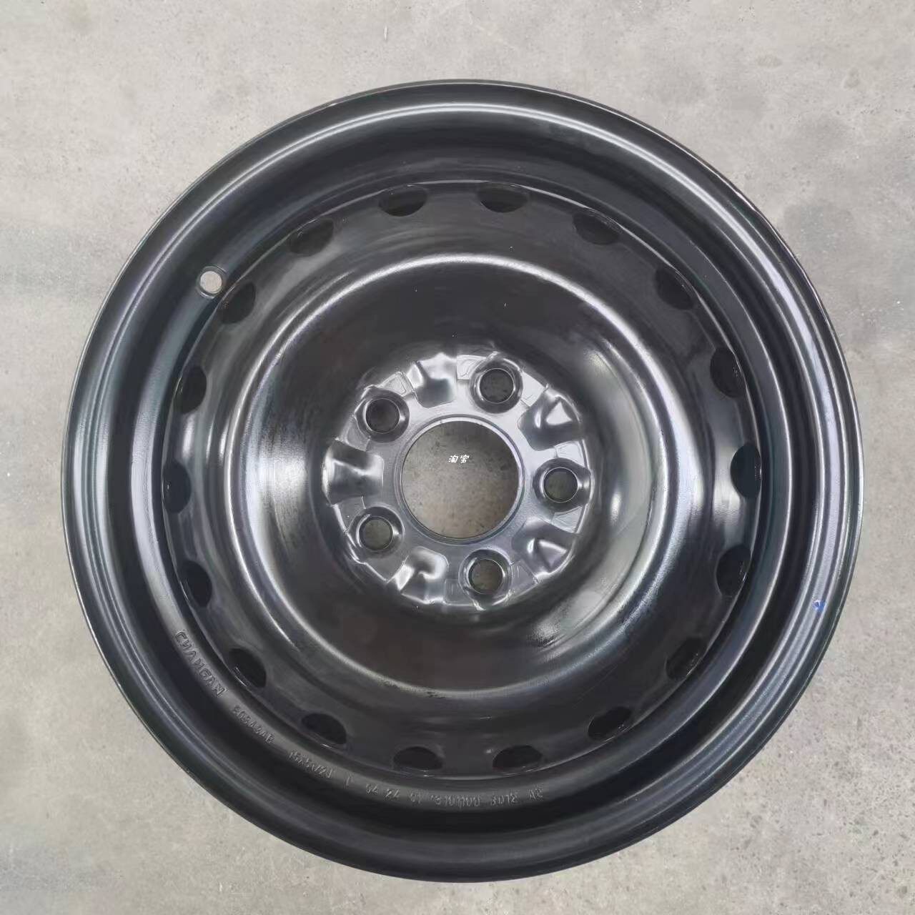 适用 欧尚a600轮毂钢圈15寸长安欧尚a600ev铁圈备胎轮胎总成 全新