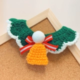 Рождественский шарф, плетеный милый трикотажный чокер