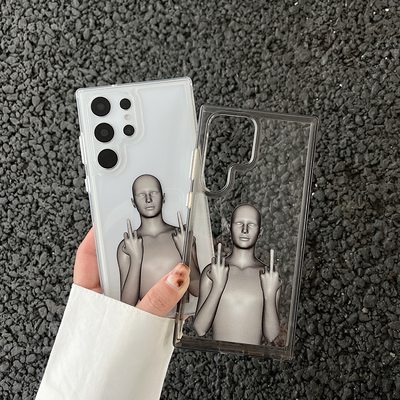创意3D画像透明手机壳保护套