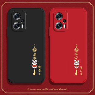 适用红米note12TPro手机壳12TPor 5G磨砂n12保护套not全包防摔pro十加redmi男noto女nont外壳n钢化膜 小米新款