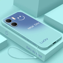 适用OPPOA5X手机壳PKW110渐变微笑磨砂A5X5G硅胶5G全包防摔0pp0保护套oppa男opa女opopa新款oppo外壳oppopkw