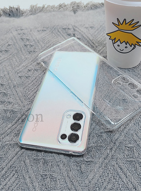 超薄适用OPPOReno5Pro5G手机壳Reno5简约rone5K硅胶全包opρo防摔oppo新款opopreno55g女por男套0pp0oppreno