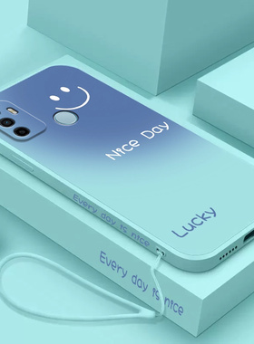渐变微笑适用oppoa11s手机壳A32新款硅胶OPPO全包保护套oppa软0pp0opp0ppoA爆款opa防摔男女opopa外壳钢化膜