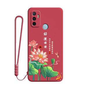 适用oppoa11s手机壳A32新款硅胶OPPO全包保护套oppa软0pp0opp0ppoA年年有鱼opa防摔男女机opopa外壳加钢化膜