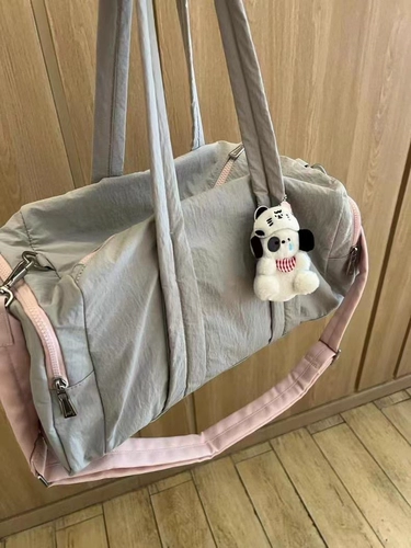 Летняя спортивная модная одежда для йоги, вместительная и большая сумка на одно плечо