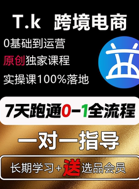 【TK跨境电商课程】TK跨境0基础新手入门系统化运营视频课程