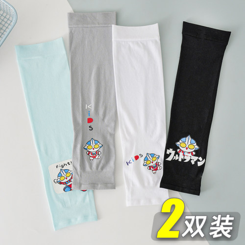夏季儿童卡通防晒冰袖