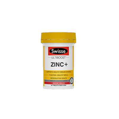 Swisse锌片补锌体质免疫力女士男士成人抵抗力旗舰店正品