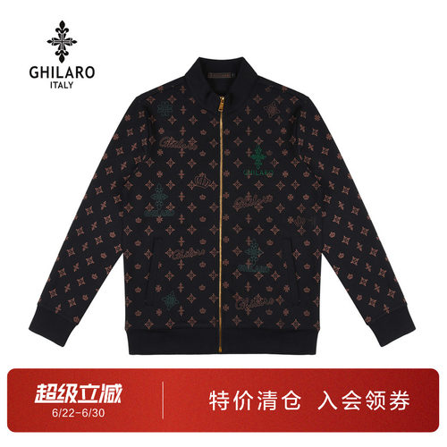 古劳吉那诺春季新款立领潮流外套