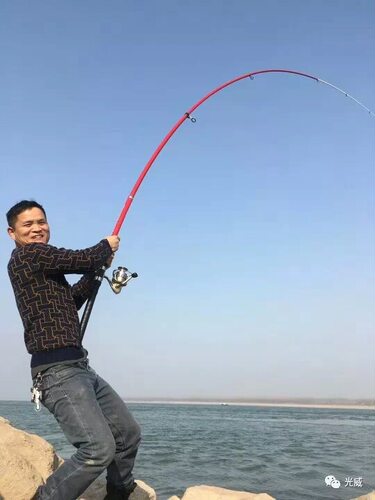 超硬海杆远投锚鱼竿
