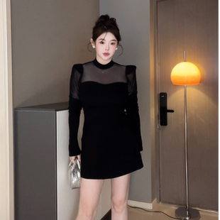 胖小仙情迷莫斯科气质连衣裙显瘦百搭柔软时尚春季裙子