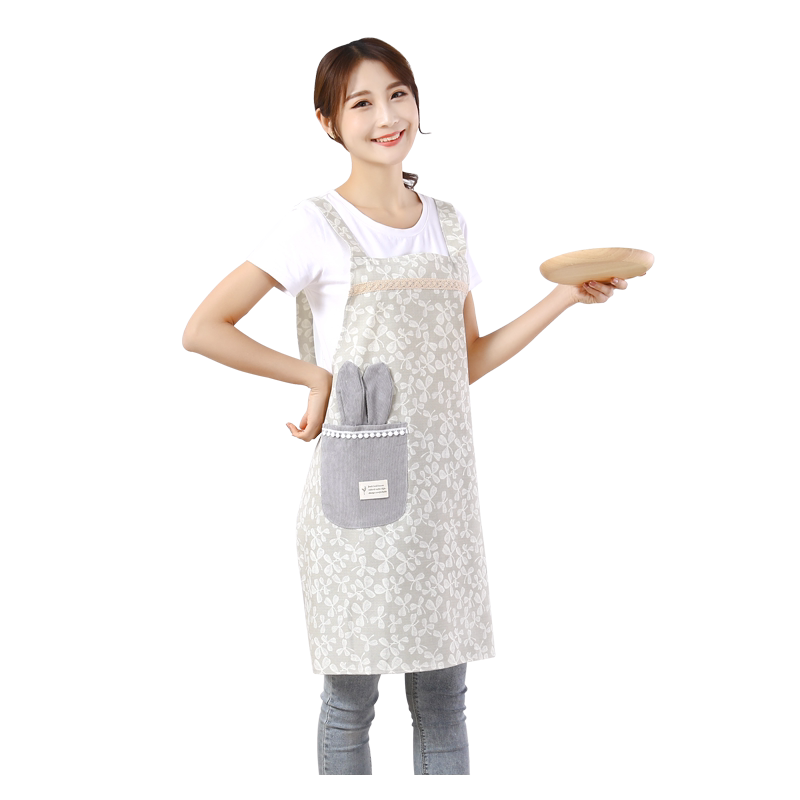 夏季透气厨房做饭背带背带围裙