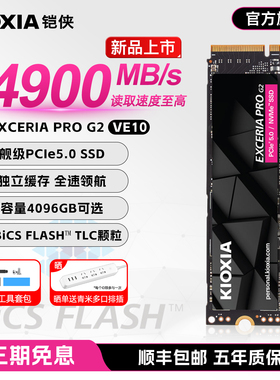 铠侠VE10固态硬盘1t 2t m.2 nvme pcie5.0台式电脑SSD笔记本4t m2
