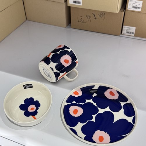芬兰Marimekko新款餐具杯碗盘