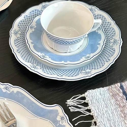 新款 德国进口狮牌男爵夫人系列咖啡杯茶杯碟家用陶瓷西餐餐具